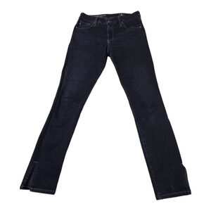 AG the Farrah skinny jeans 27R Blue denim 98% cotton 2% polyester